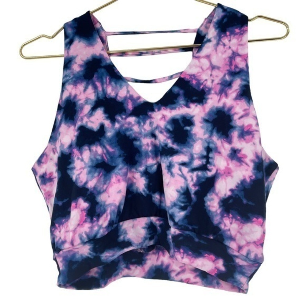 NEW Pink Tie Dye Racerback Bralette Phierce Fashions